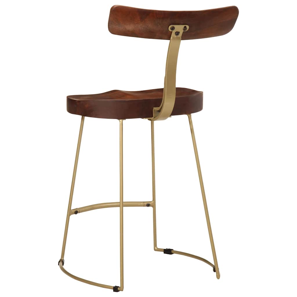 Barkrakker 2 stk 49x43x79 cm heltre mango