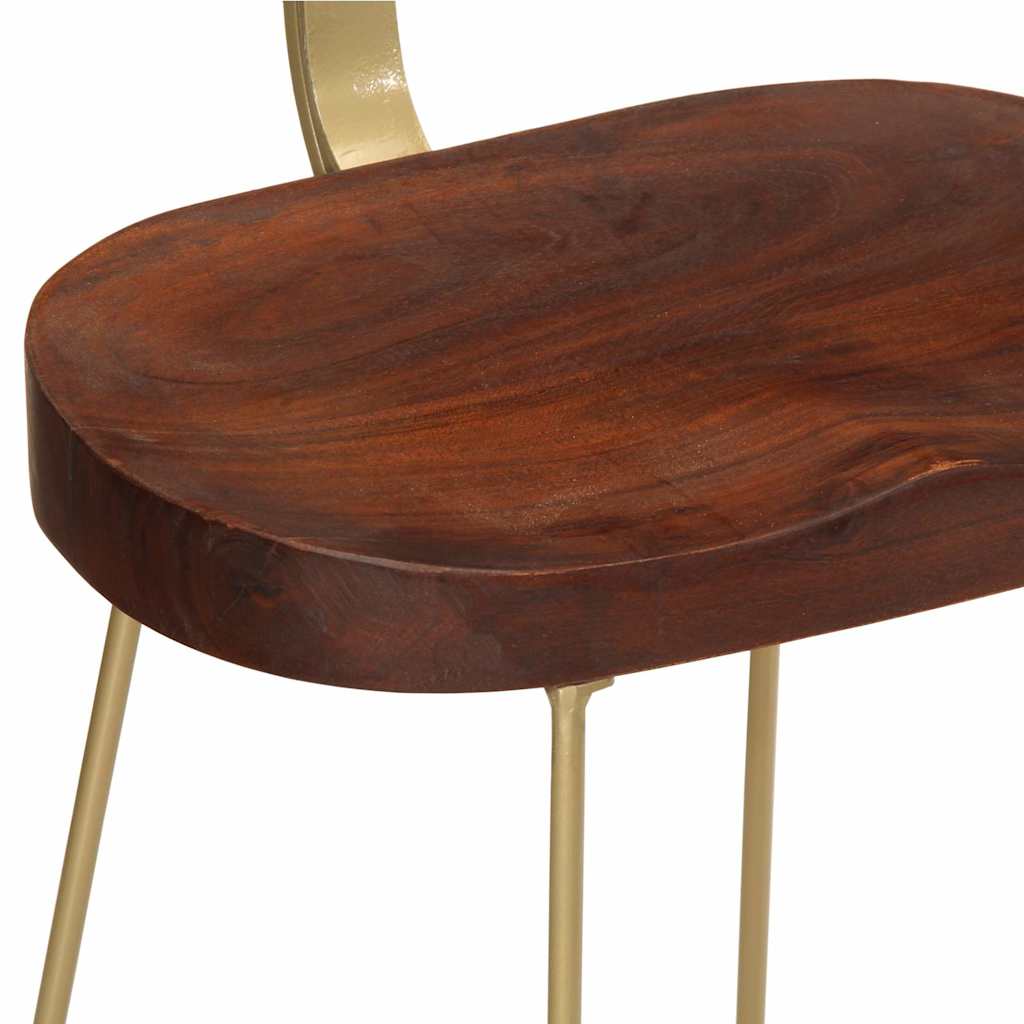 Barkrakker 2 stk 49x43x79 cm heltre mango