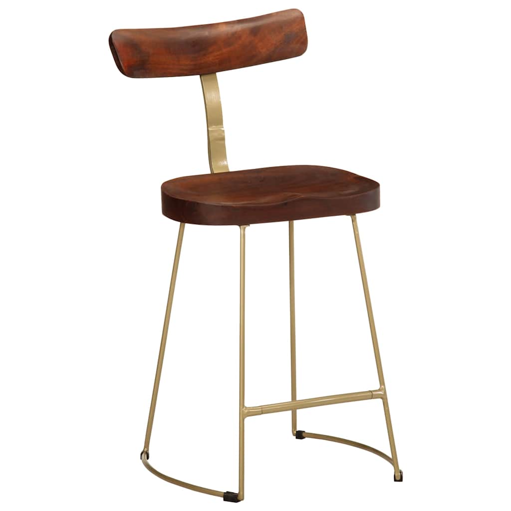 Barkrakker 2 stk 49x43x79 cm heltre mango