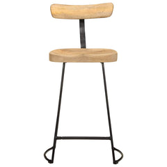 Barkrakker 2 stk 49x43x88 cm heltre mango