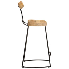 Barkrakker 2 stk 49x43x88 cm heltre mango