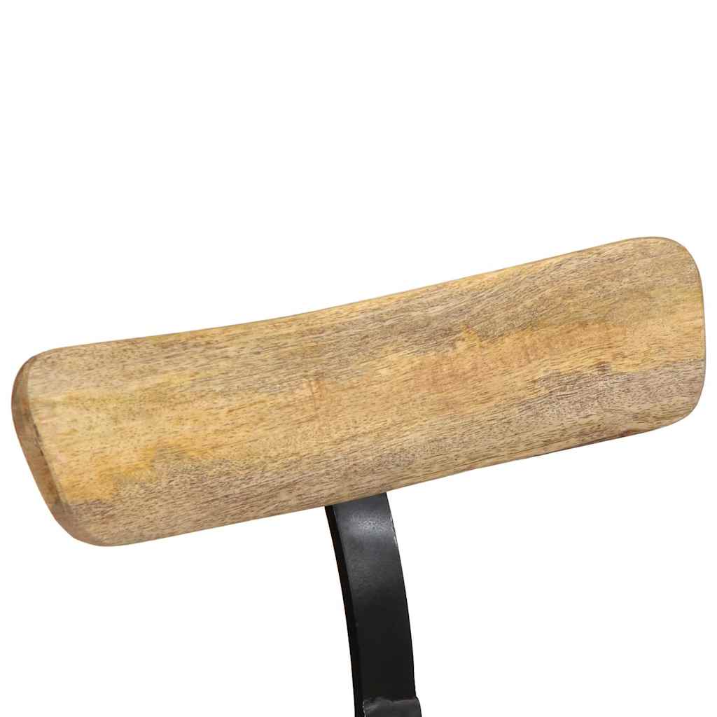 Barkrakker 2 stk 49x43x88 cm heltre mango