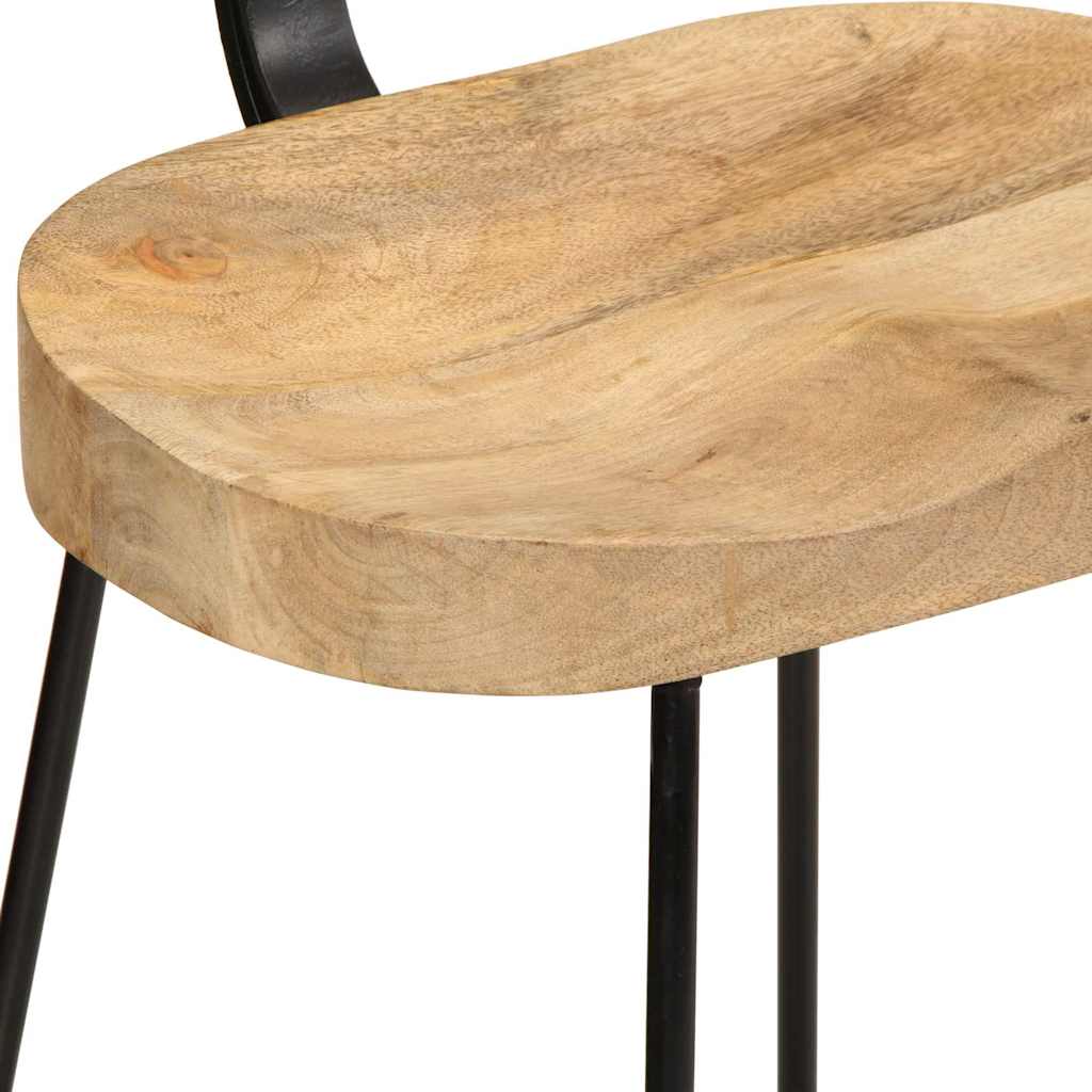 Barkrakker 2 stk 49x43x88 cm heltre mango