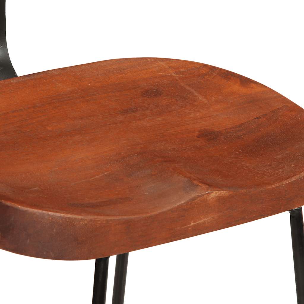 Barkrakker 2 stk 49x43x88 cm heltre mango