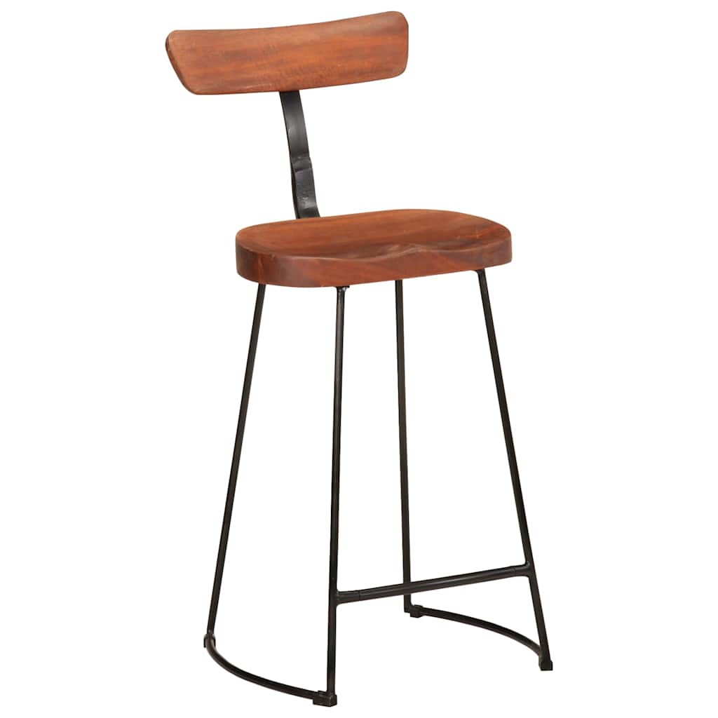 Barkrakker 2 stk 49x43x88 cm heltre mango