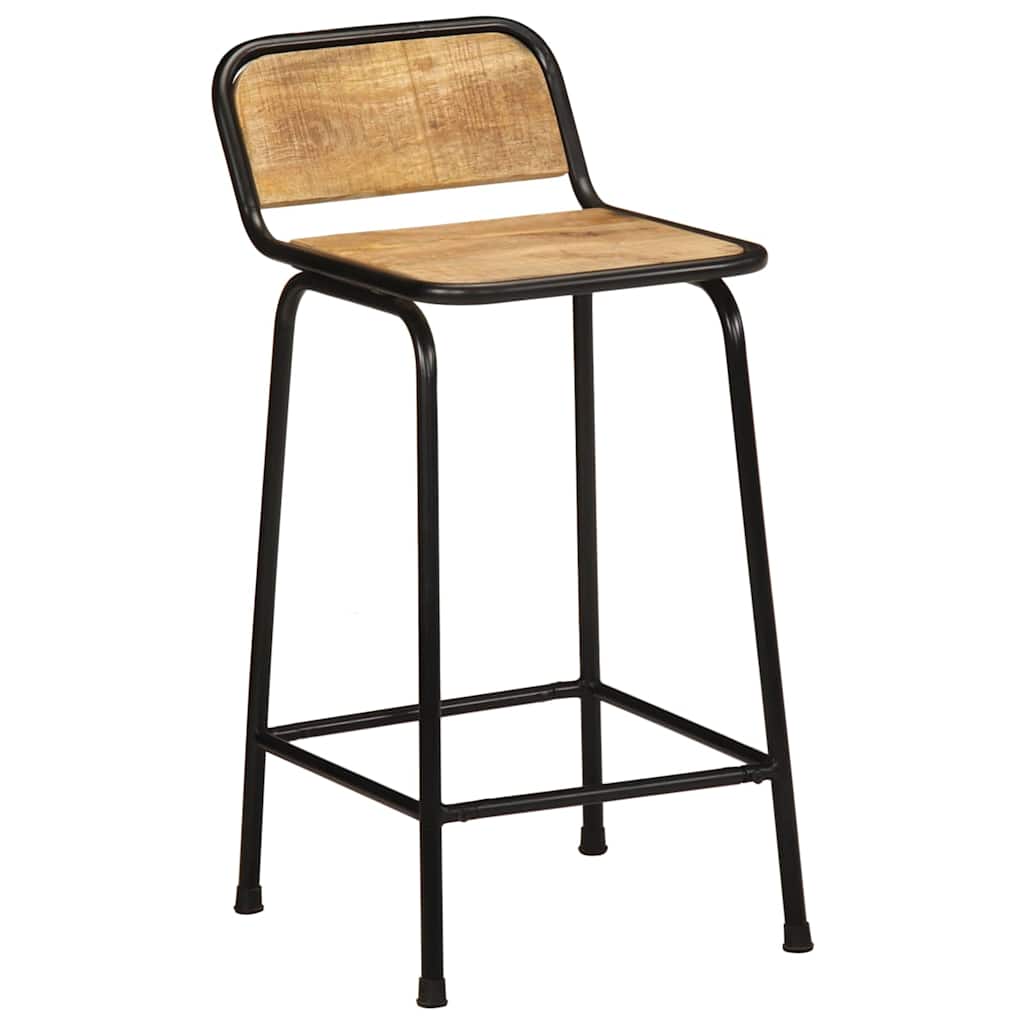 Barkrakker 2 stk 46x35,5x80 cm grovt heltre mangotre