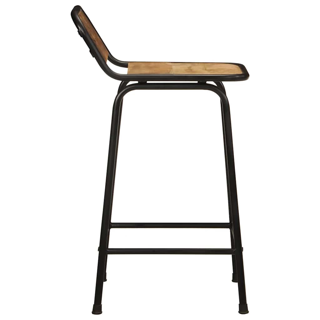 Barkrakker 2 stk 46x35,5x80 cm grovt heltre mangotre