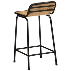 Barkrakker 2 stk 46x35,5x80 cm grovt heltre mangotre