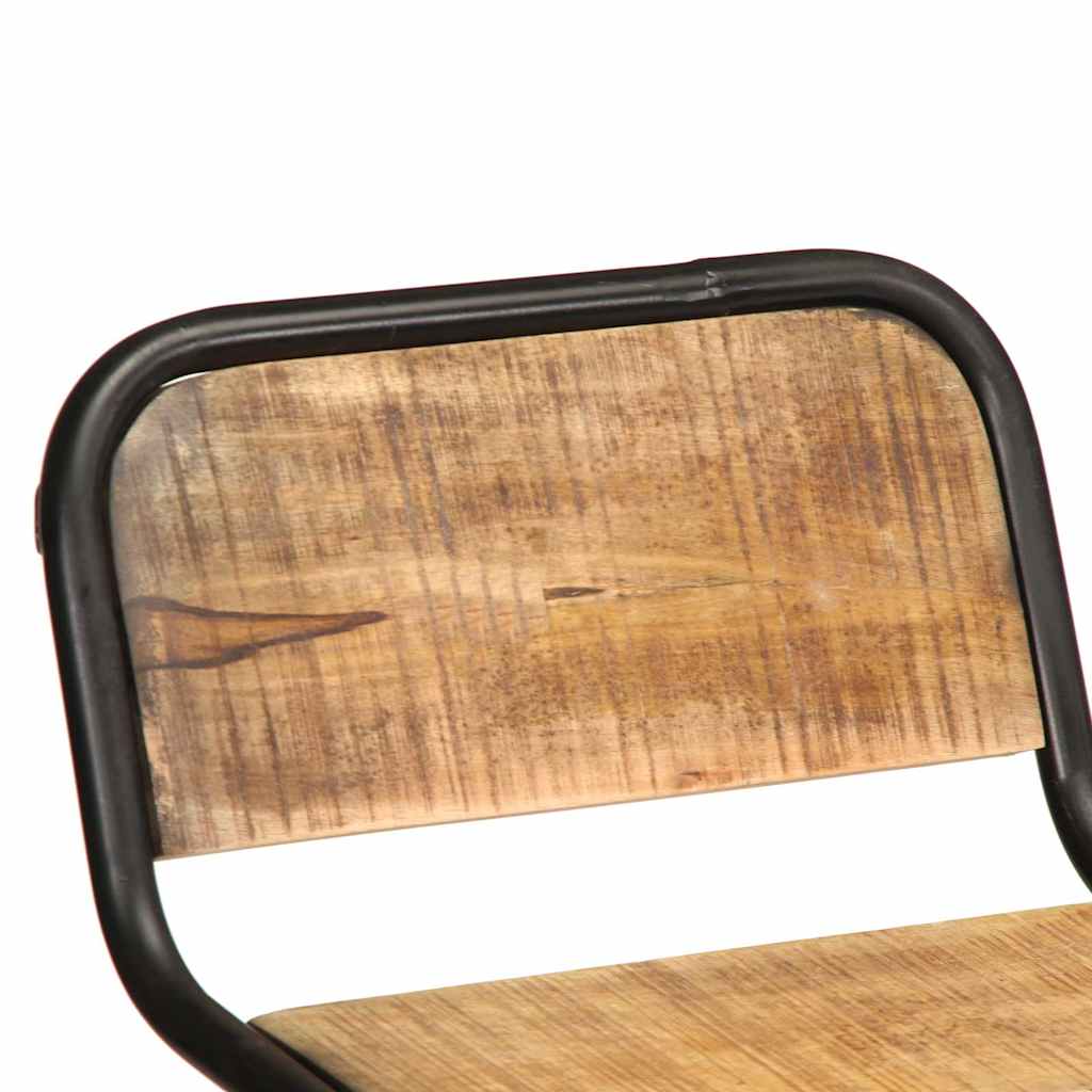 Barkrakker 2 stk 46x35,5x80 cm grovt heltre mangotre