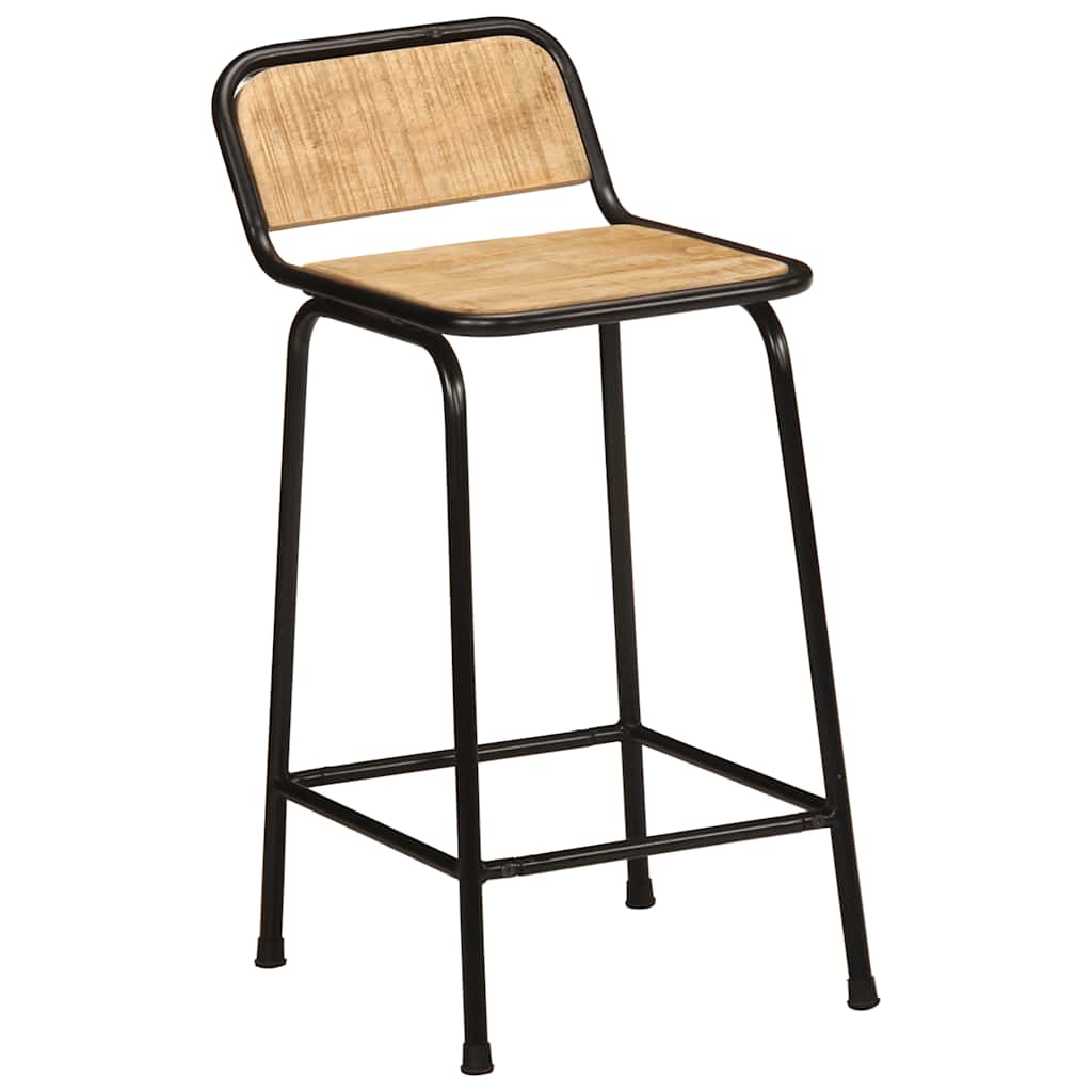 Barkrakker 2 stk 46x35,5x80 cm grovt heltre mangotre