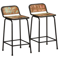 Barkrakker 2 stk 46x35,5x80 cm gjenvunnet heltre