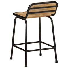 Barkrakker 2 stk 46x35,5x70 cm grovt heltre mangotre