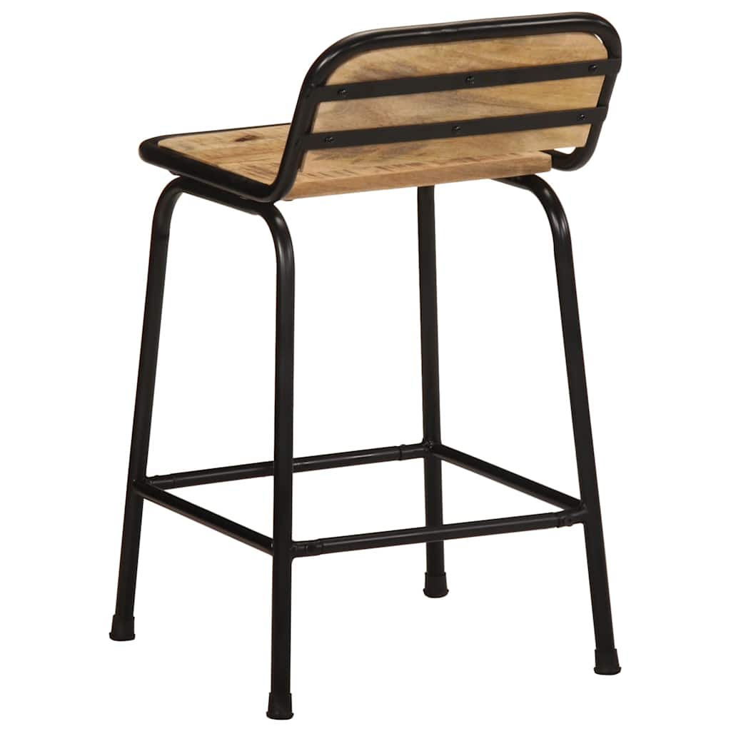 Barkrakker 4 stk 46x35,5x70 cm grovt heltre mangotre