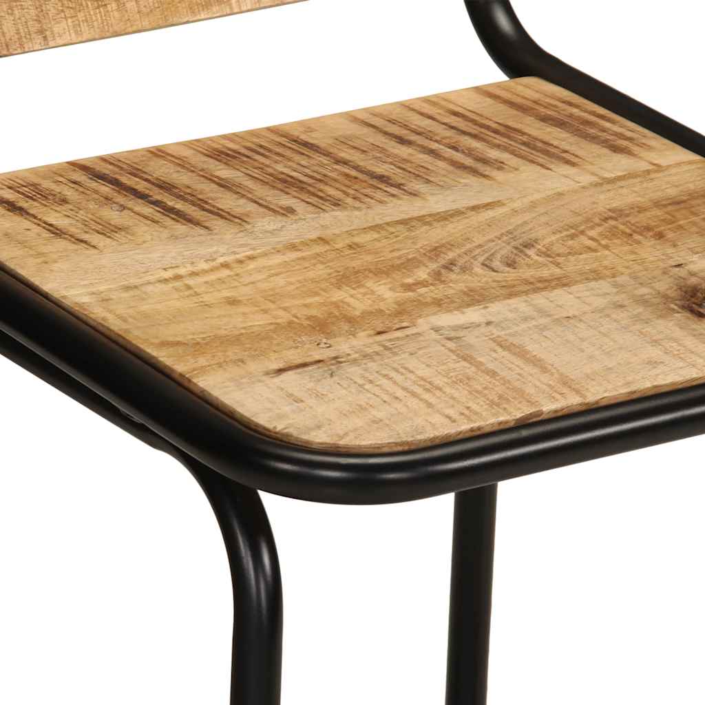 Barkrakker 4 stk 46x35,5x70 cm grovt heltre mangotre