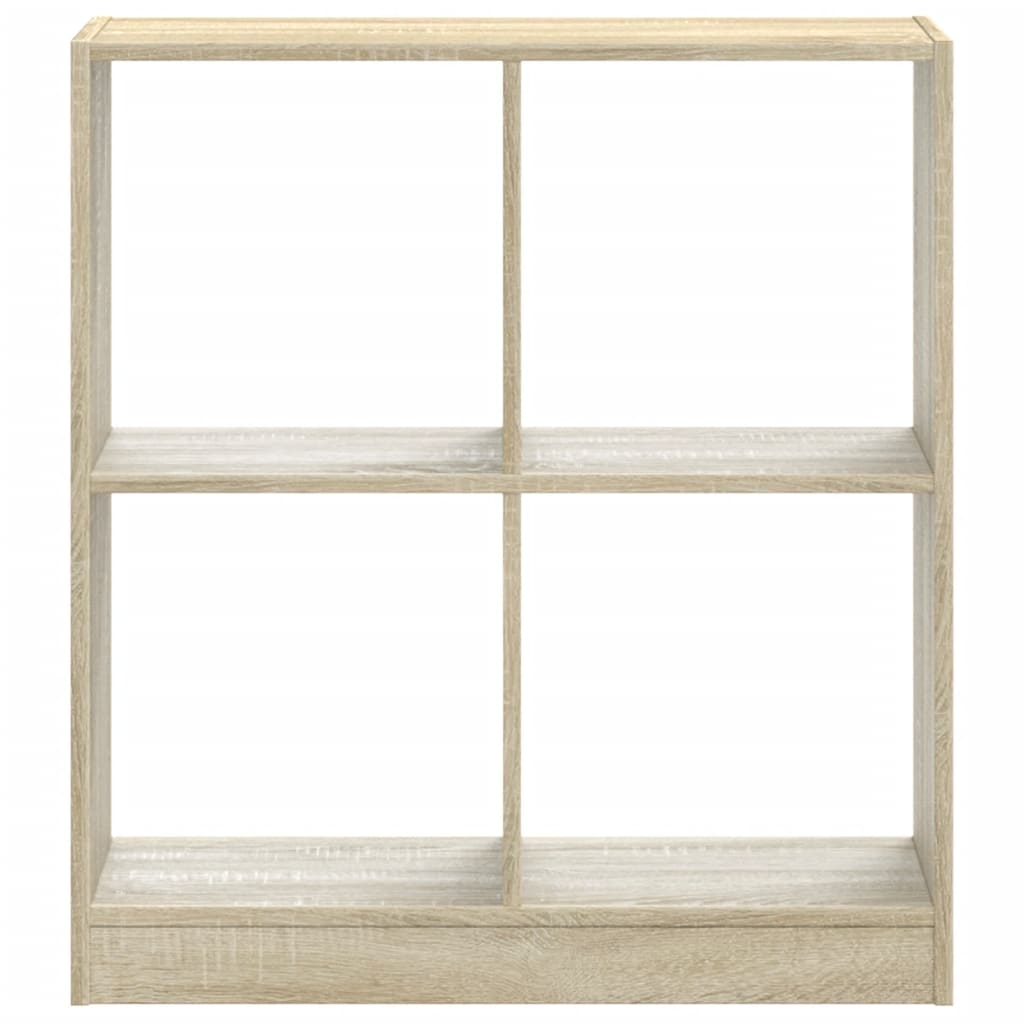 Bokhylle sonoma eik 68,5x32x75 cm konstruert tre