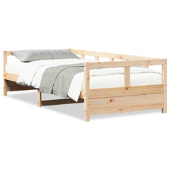 Dagseng naturell 90x200 cm heltre furu