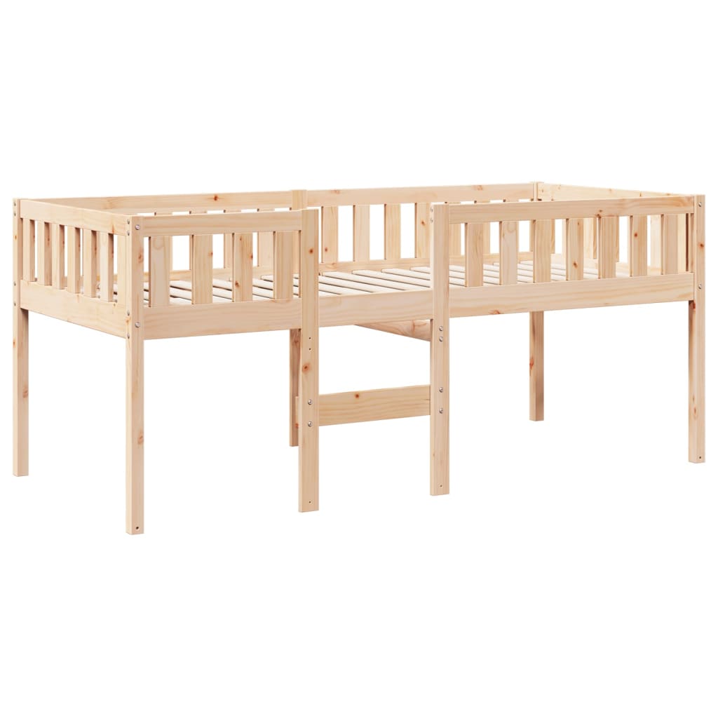 Barneseng uten madrass 80x200 cm heltre furu