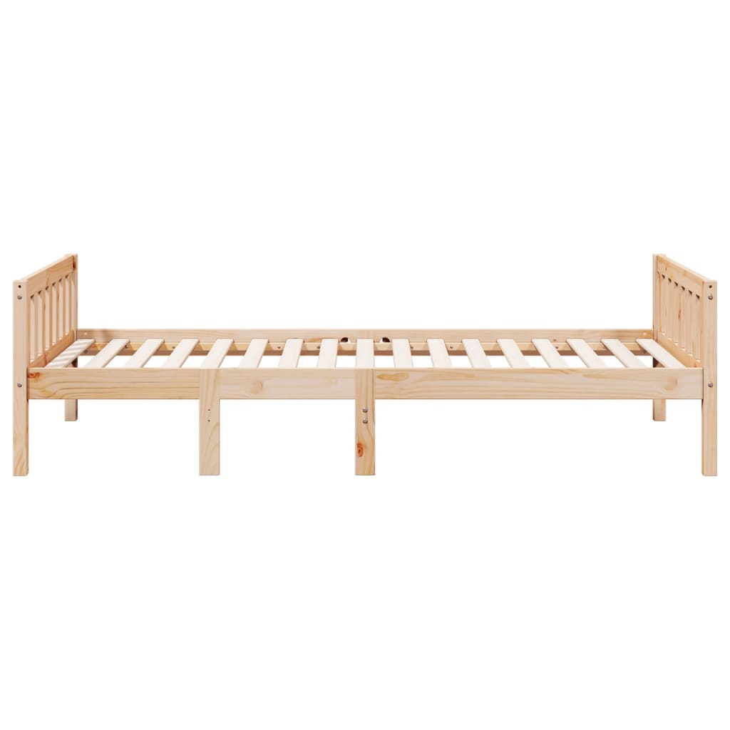 Barneseng uten madrass 80x200 cm heltre furu