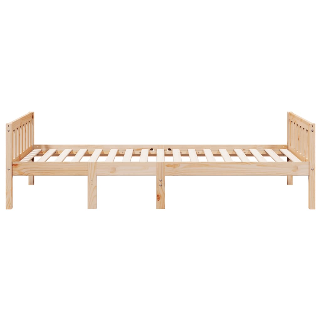 Barneseng uten madrass 90x190 cm heltre furu