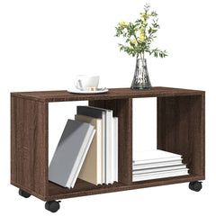Rulleskap brun eik 72x33x42,5 cm konstruert tre