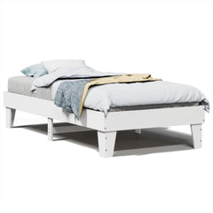 Sengeramme uten madrass hvit 90x190 cm heltre furu