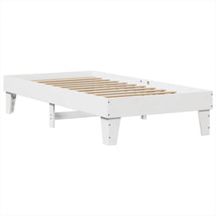 Sengeramme uten madrass hvit 90x190 cm heltre furu
