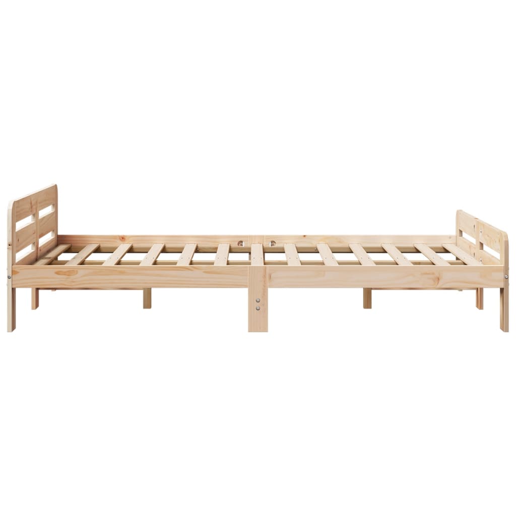 Sengeramme uten madrass 120x200 cm heltre furu