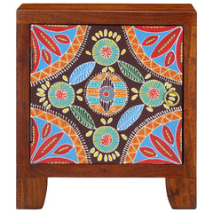 Nattbord 2 stk 40x30x45 cm heltre akasie