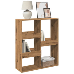 Bokhylle/romdeler artisan eik 100x33x115 cm