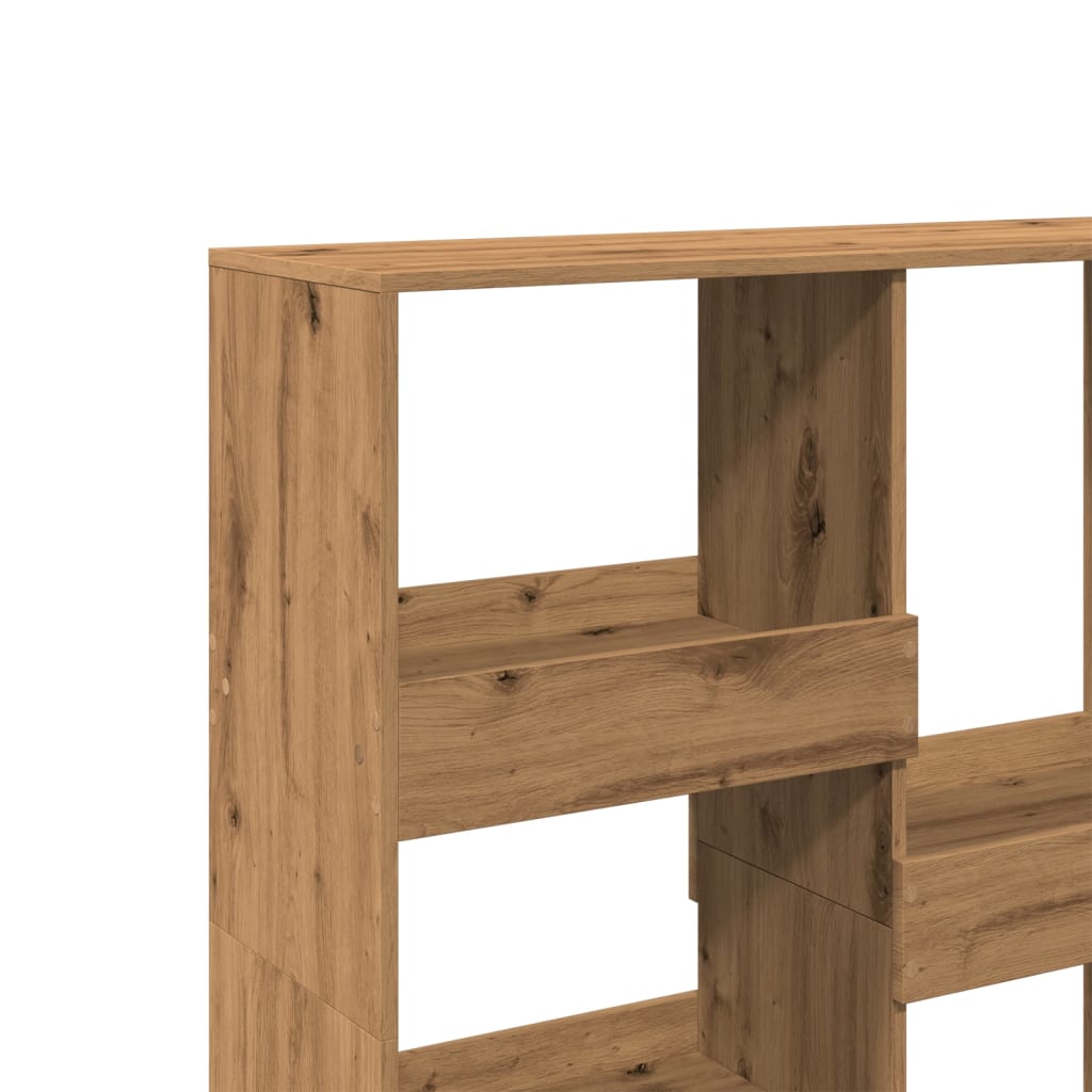 Bokhylle/romdeler artisan eik 100x33x115 cm