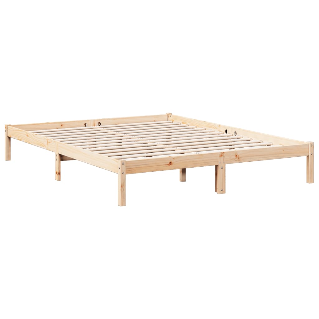 Ekstra lang sengeramme uten madrass 160x210 cm heltre furu