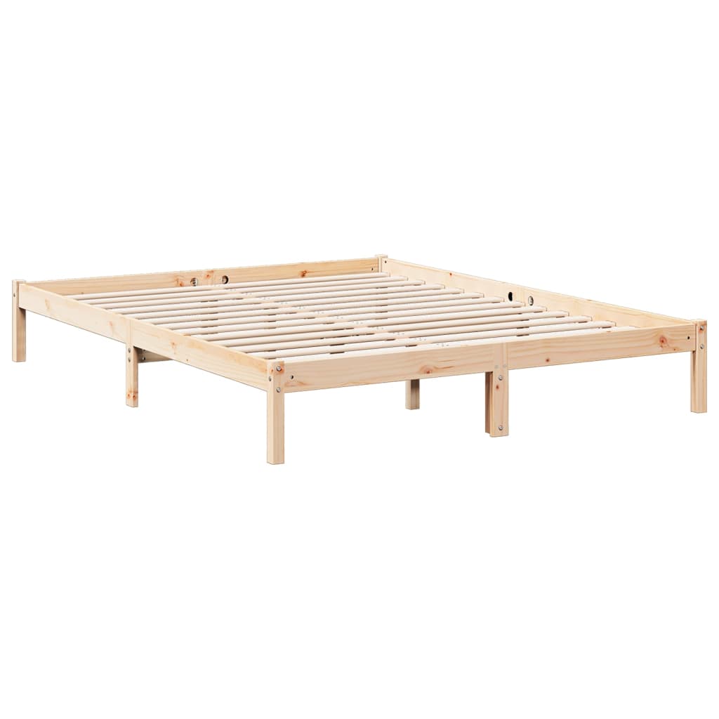 Ekstra lang sengeramme uten madrass 160x210 cm heltre furu