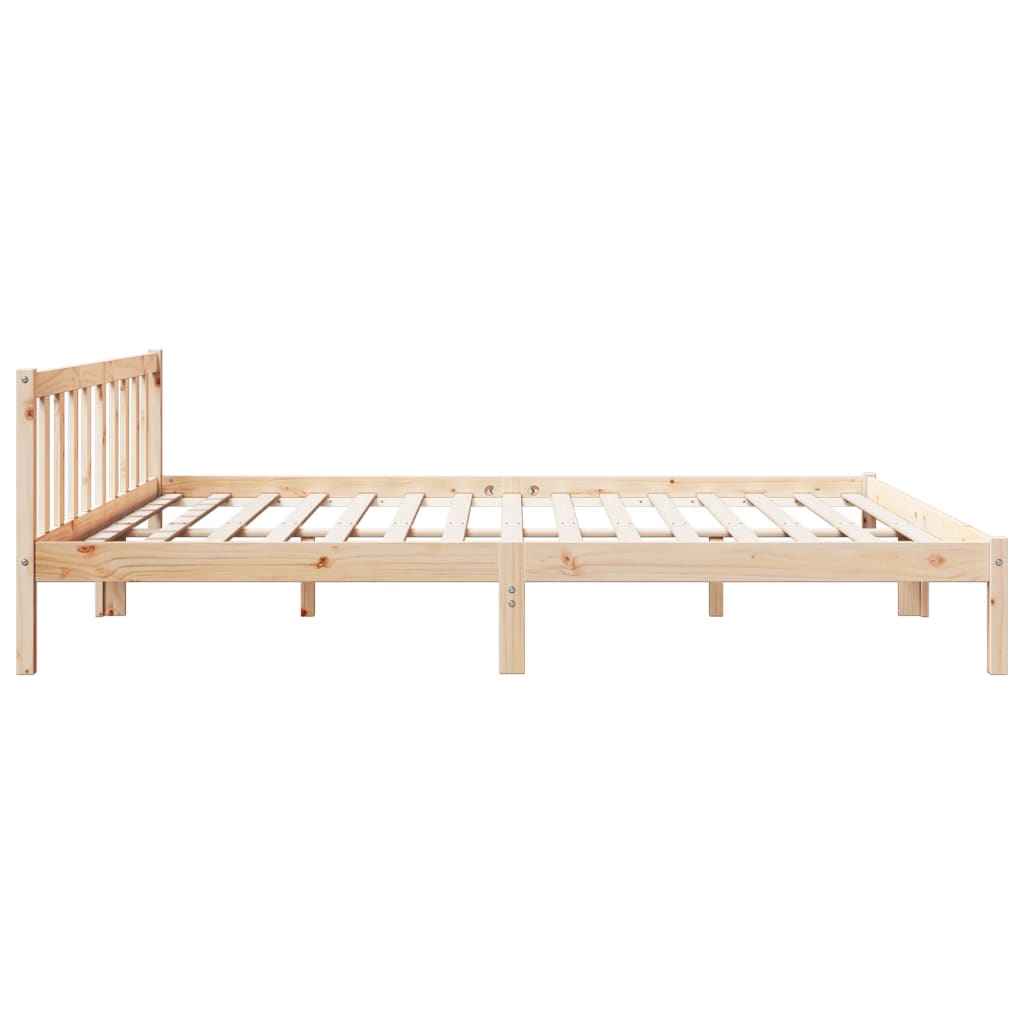 Ekstra lang sengeramme uten madrass 180x210 cm heltre furu