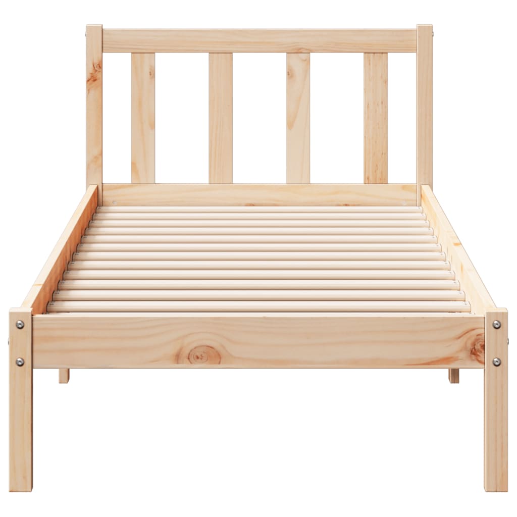 Ekstra lang sengeramme uten madrass 90x220 cm heltre furu