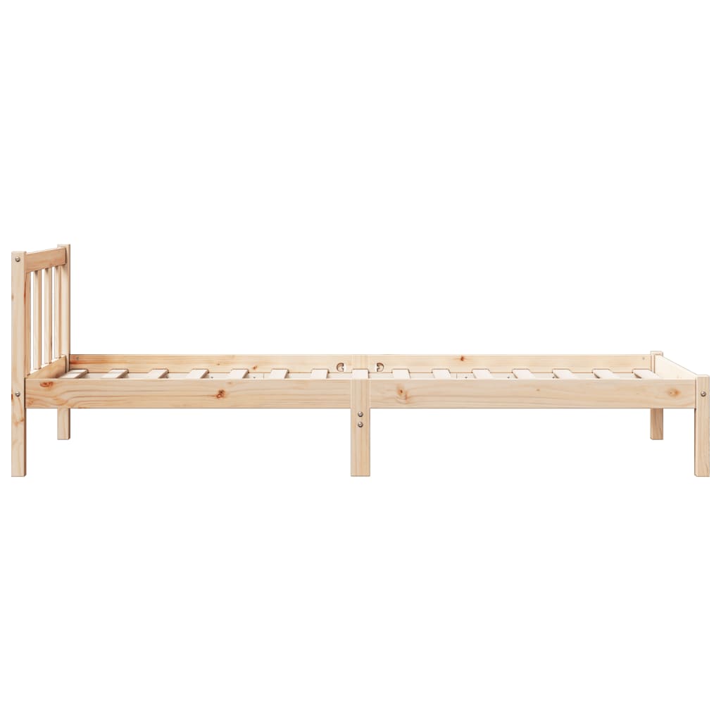 Ekstra lang sengeramme uten madrass 90x220 cm heltre furu