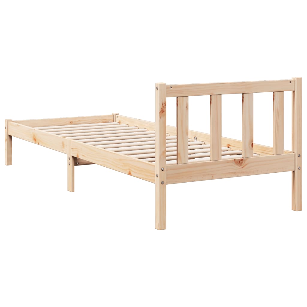 Ekstra lang sengeramme uten madrass 90x220 cm heltre furu