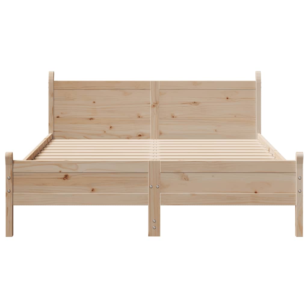 Sengeramme uten madrass 150x200 cm heltre furu