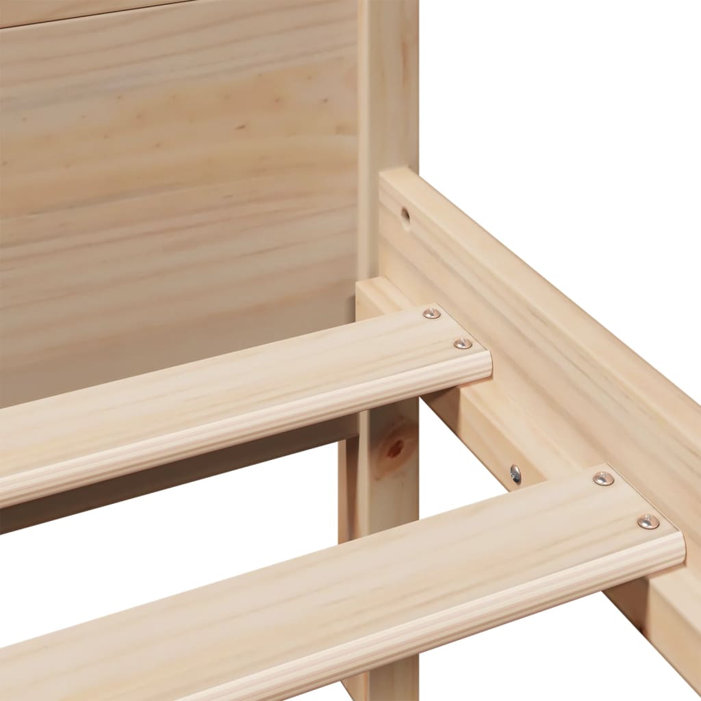 Sengeramme uten madrass 75x190 cm heltre furu