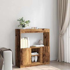 Highboard gammelt tre 92x33x100 cm konstruert tre