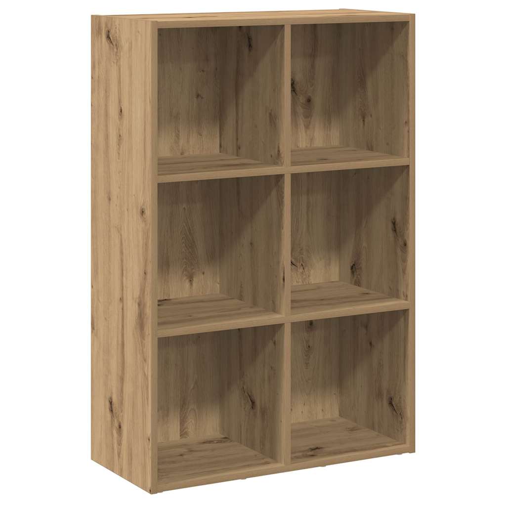 Bokhylle/skjenk artisan eik 66x30x98 cm konstruert tre