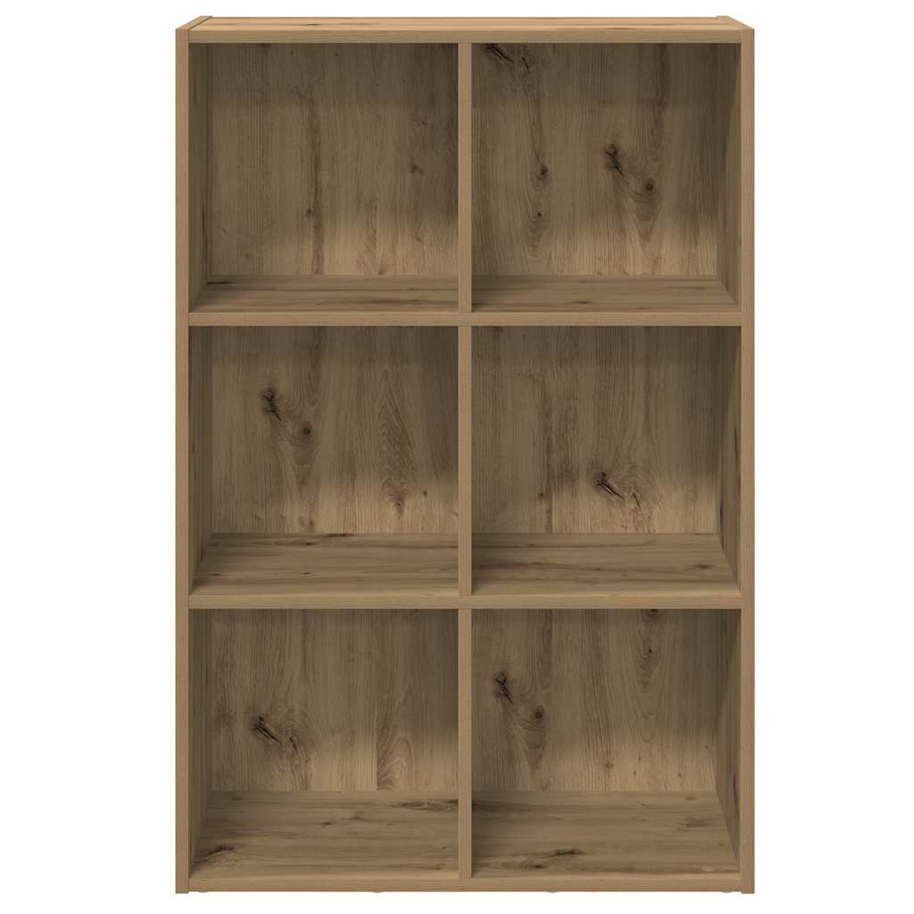 Bokhylle/skjenk artisan eik 66x30x98 cm konstruert tre