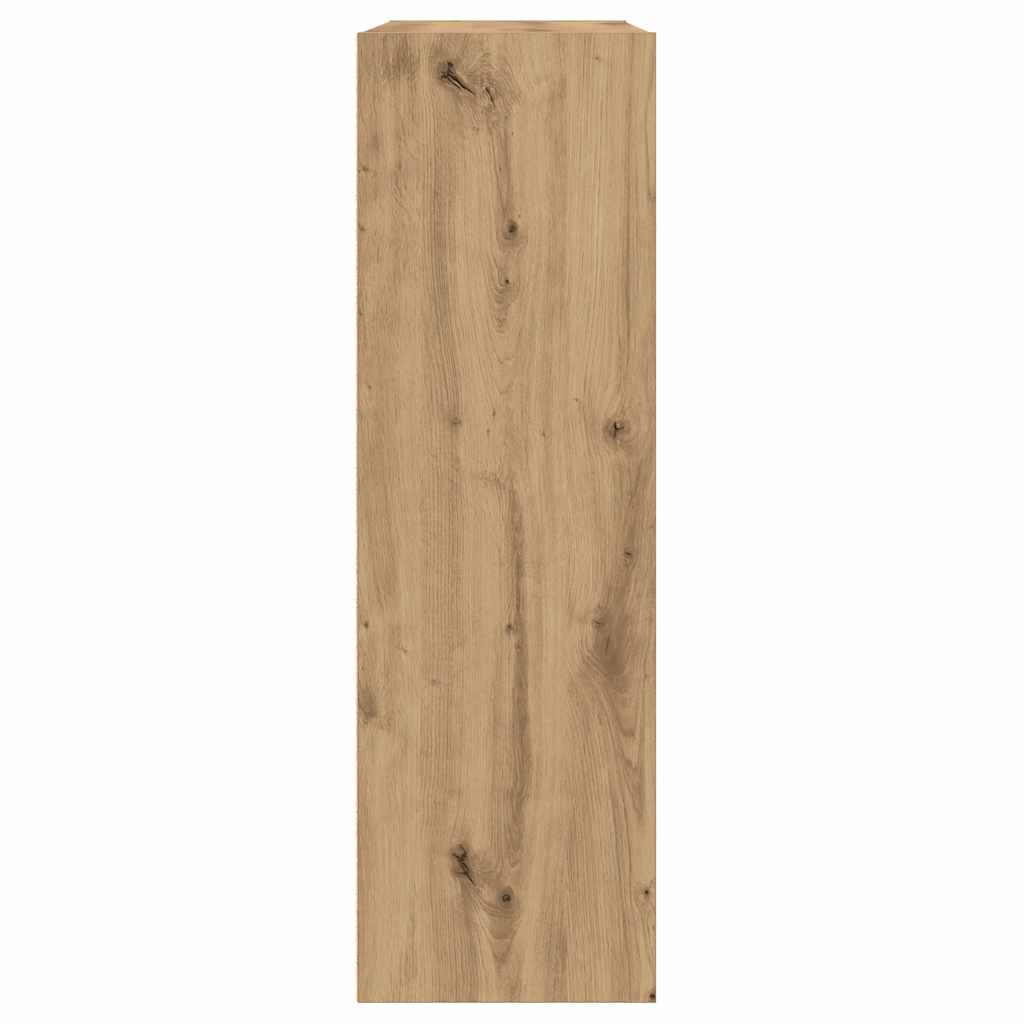 Bokhylle/skjenk artisan eik 66x30x98 cm konstruert tre