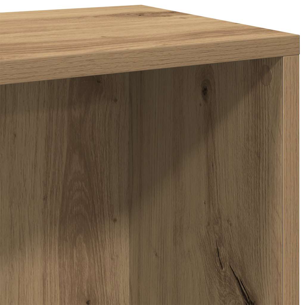 Bokhylle/skjenk artisan eik 66x30x98 cm konstruert tre