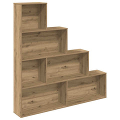 Bokhylle artisan eik 157x24x160 cm konstruert tre
