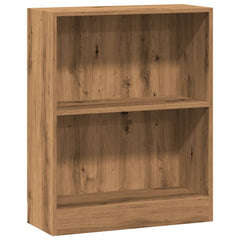 Bokhylle artisan eik 60x24x76 cm konstruert tre