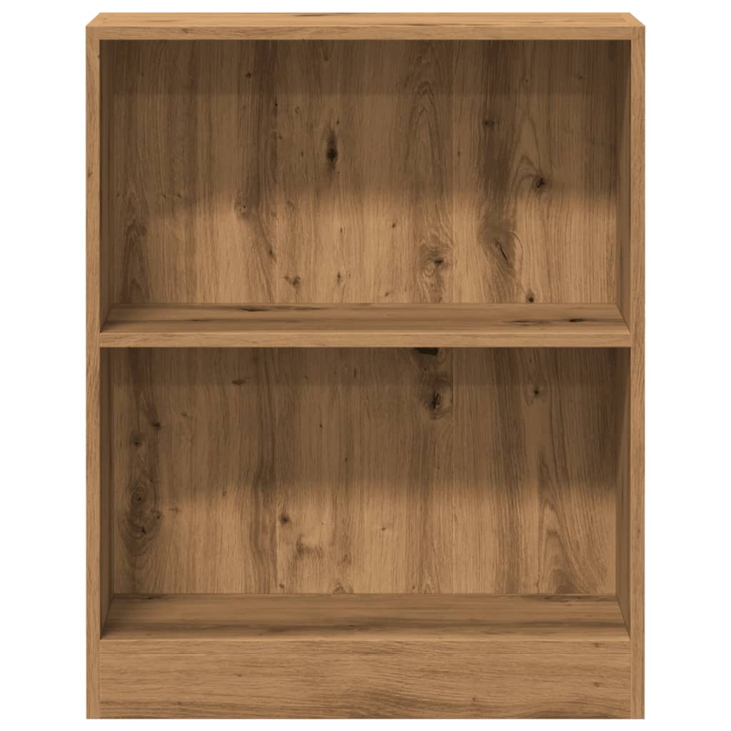 Bokhylle artisan eik 60x24x76 cm konstruert tre