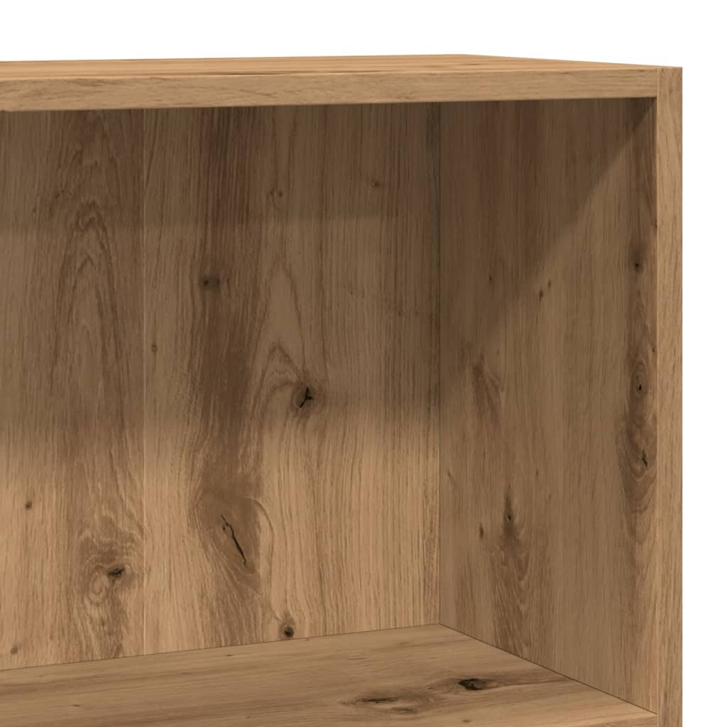 Bokhylle artisan eik 60x24x76 cm konstruert tre
