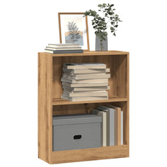 Bokhylle artisan eik 60x24x76 cm konstruert tre