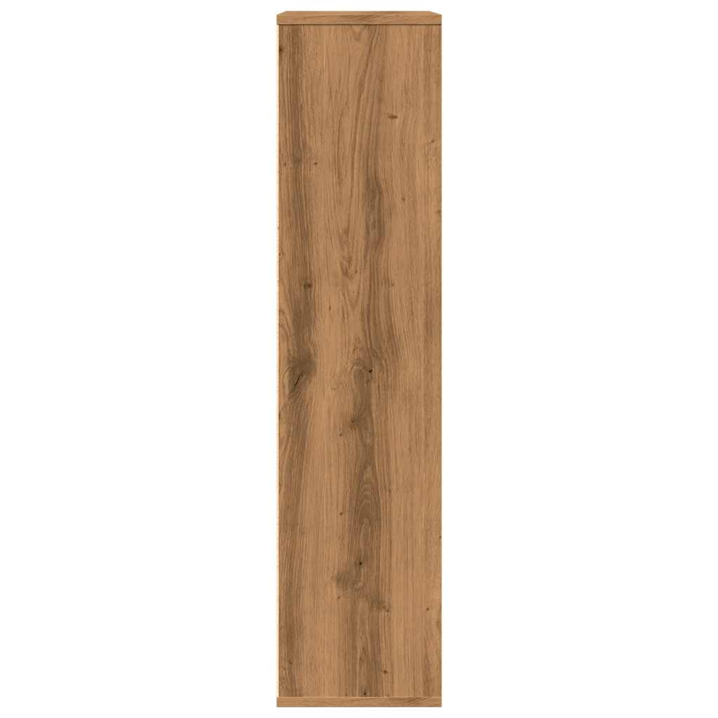 Bokhylle artisan eik 50x25x104 cm