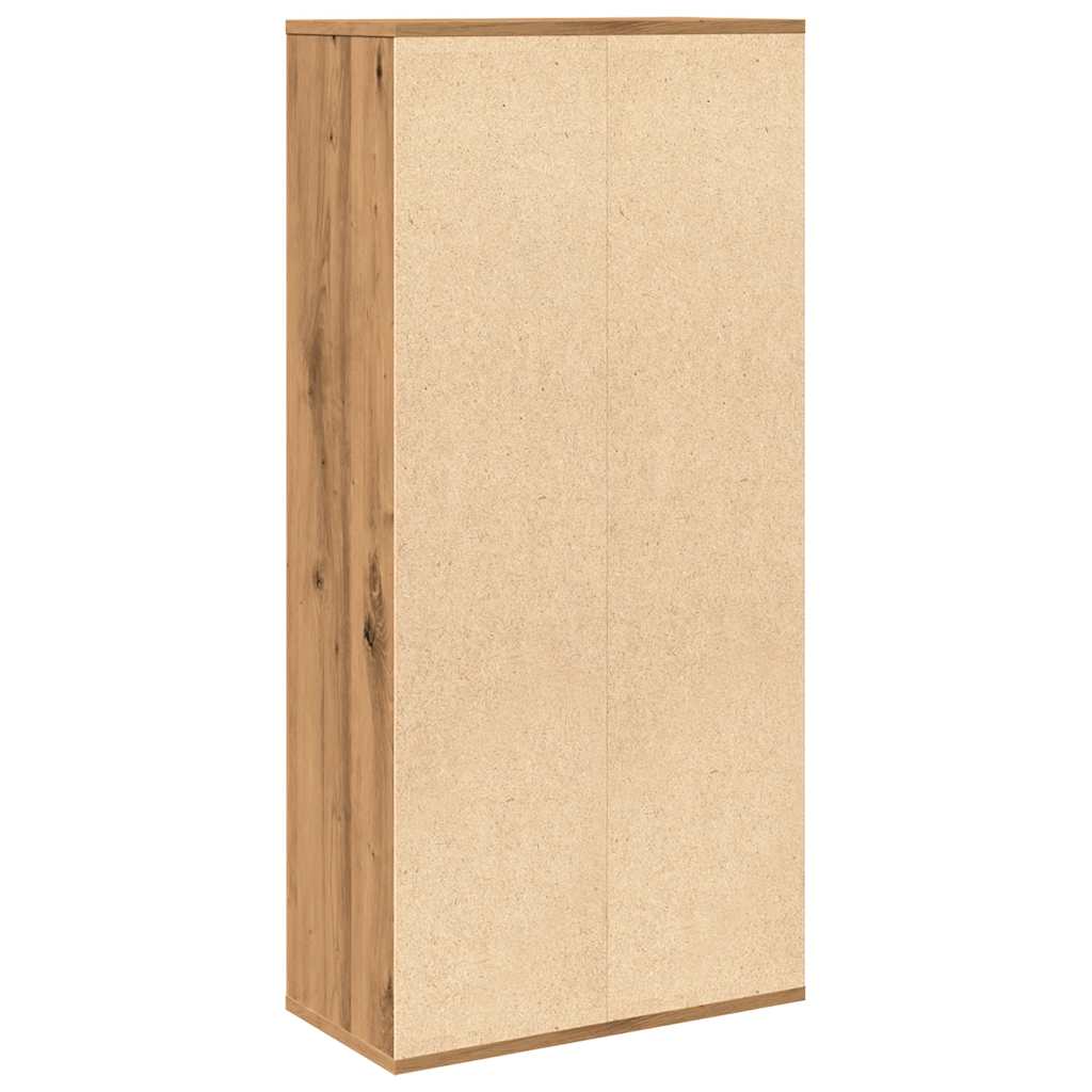 Bokhylle artisan eik 50x25x104 cm